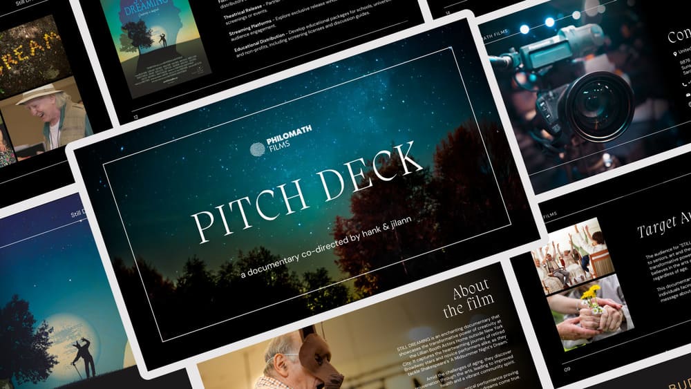 Documentary Pitch Deck Templates