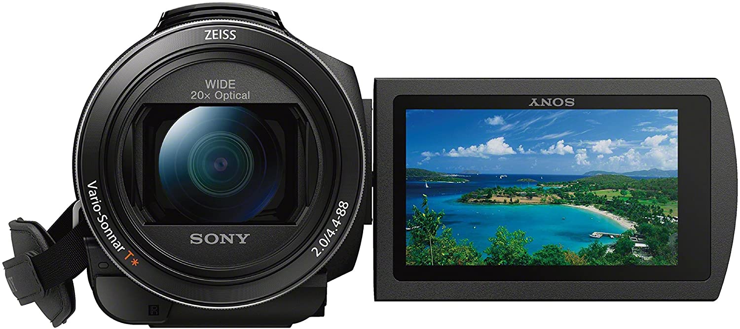 sony handycam ax53 4k camcorder