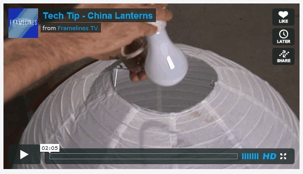 China Ball Lighting Video