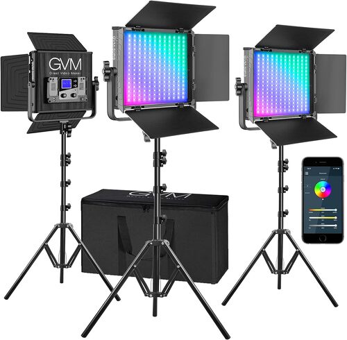Full Color Studio Video Lighting Kit