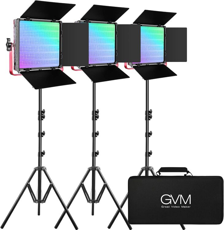 GVM RGB LED Video Light
