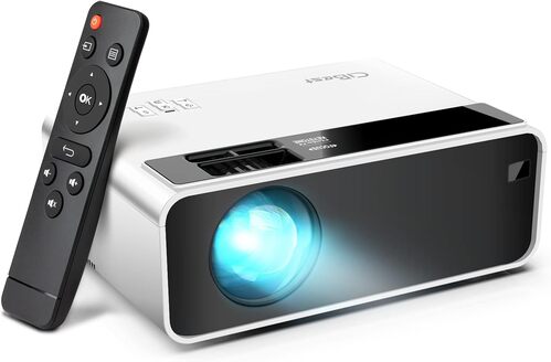 Mini Projector, CiBest Native 1080P Projector Outdoor