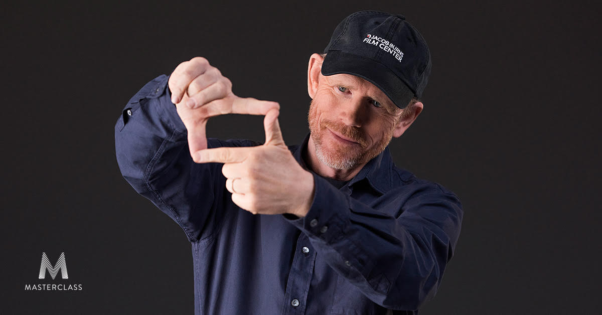 Ron Howard Masterclass hands