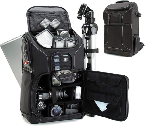 USA Gear DSLR Camera Backpack Case