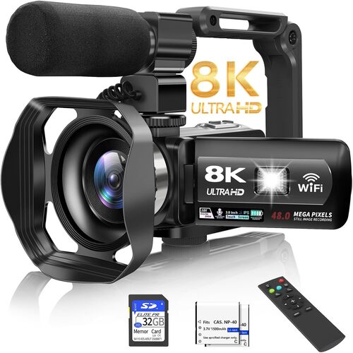Video Camera 8K
