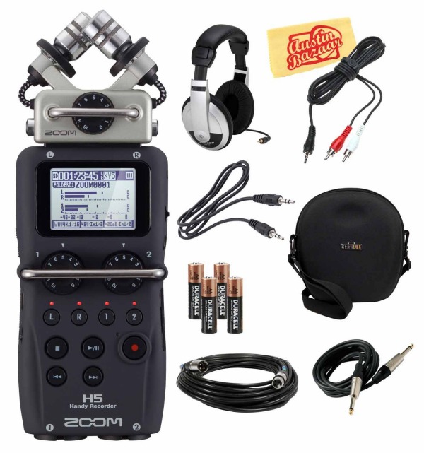 Zoom H5 vs Zoom H4n Digital Audio Recorders Compared
