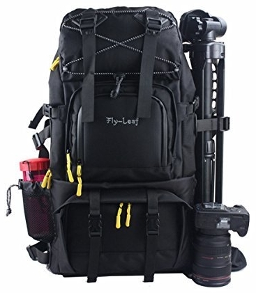 Camera Backpack, Evecase Canvas DSLR Camera Travel Backpack