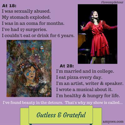 performing one woman musical about my life