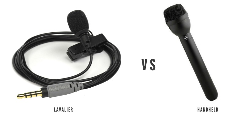 Lavalier vs Handheld Mics