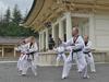 Chosun students training at Tong-Il Jeon Shrine - 