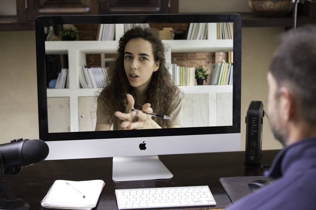 Webcam Interviews for documentaries.